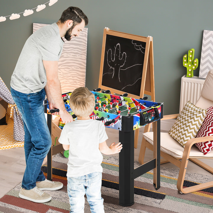 2.8ft Foosball Table Football Game Table Arcades Competition Sized for Indoor