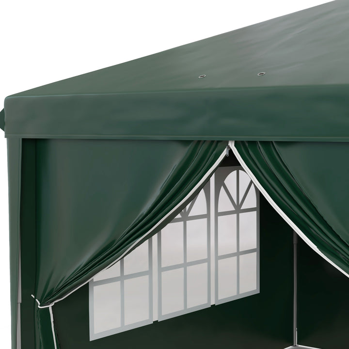 3 x 6m Garden Pop Up Gazebo