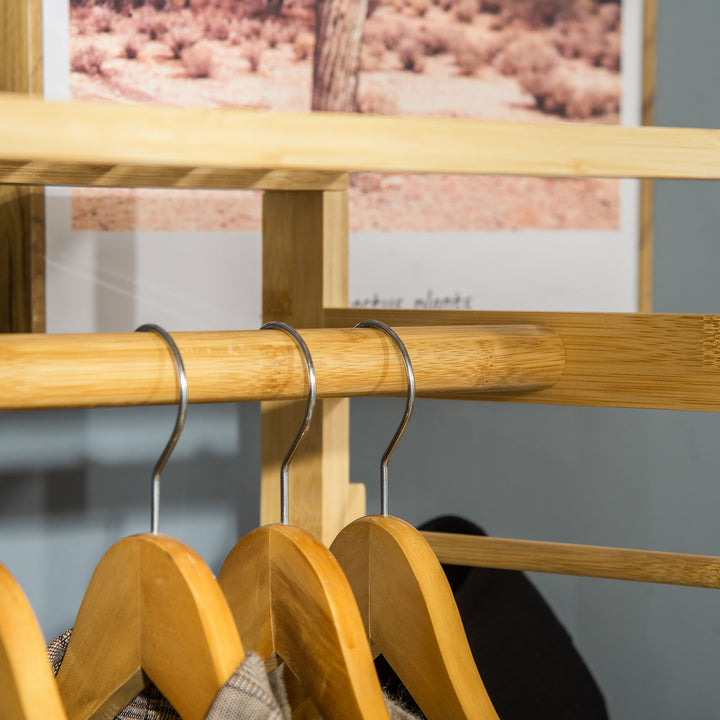 Bamboo Garment Rack