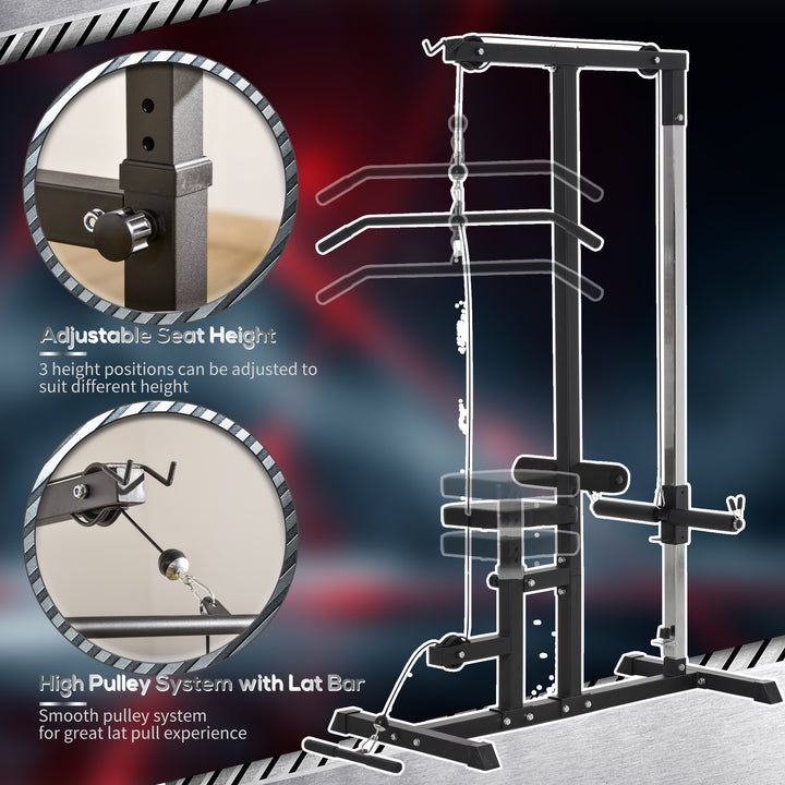 Power Tower Adjustable Pulldown Machine