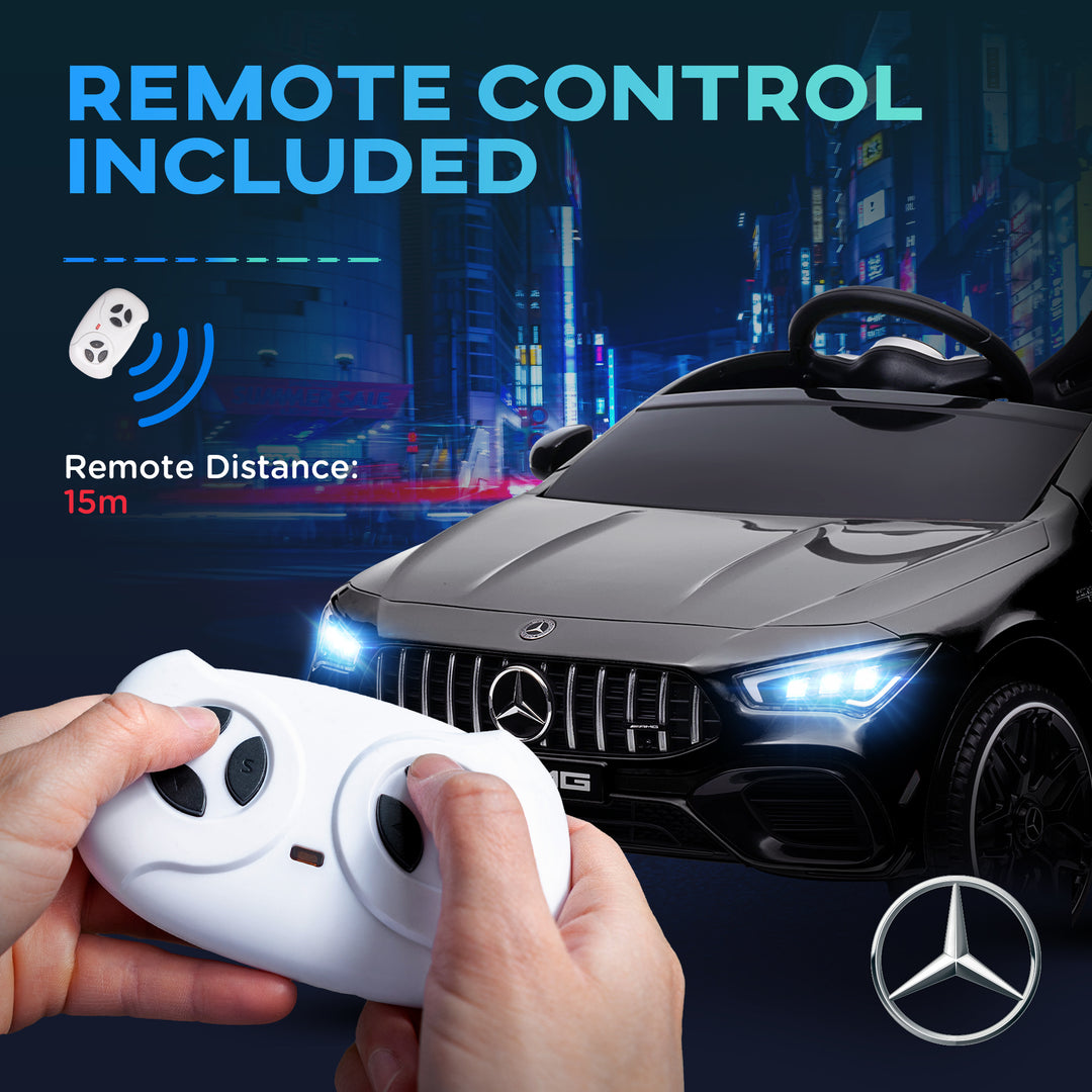 Mercedes-AMG CLA 45 Licensed 12V Kids Electric Car Ride on Car w/ Remote