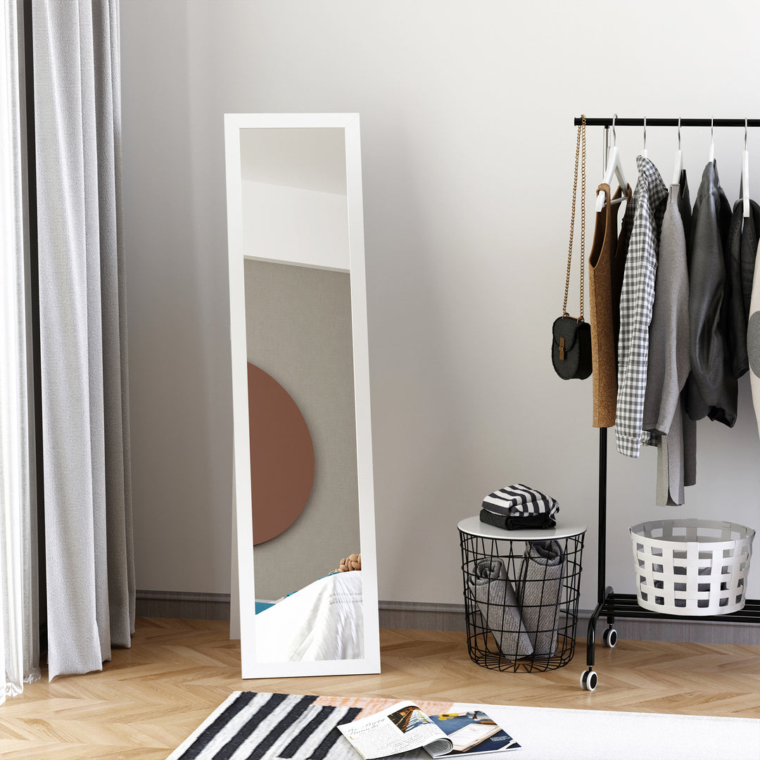 Floor Length Mirror with Back Stand or Wall Mounted