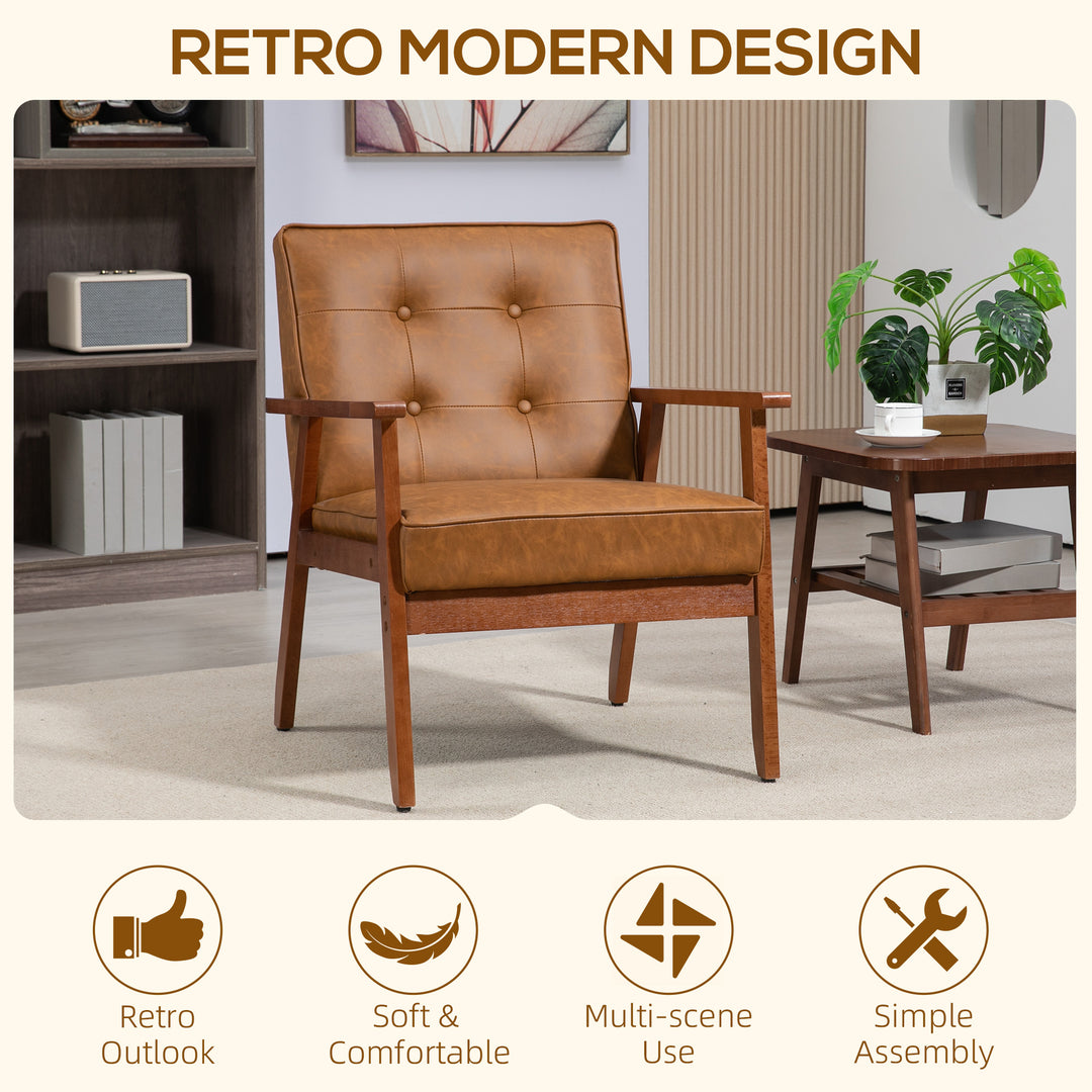 Retro-Style Accent Chair