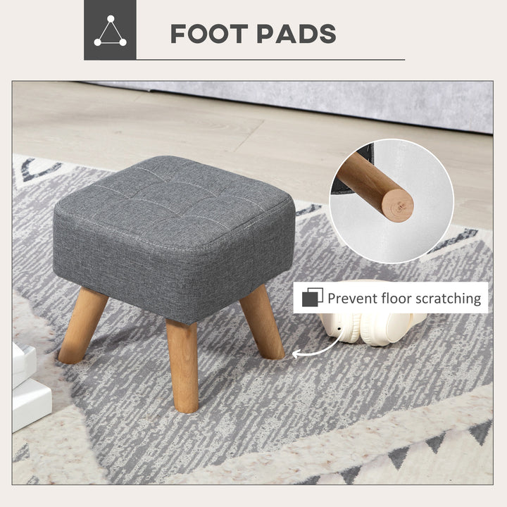 Modern Tufted Footstool