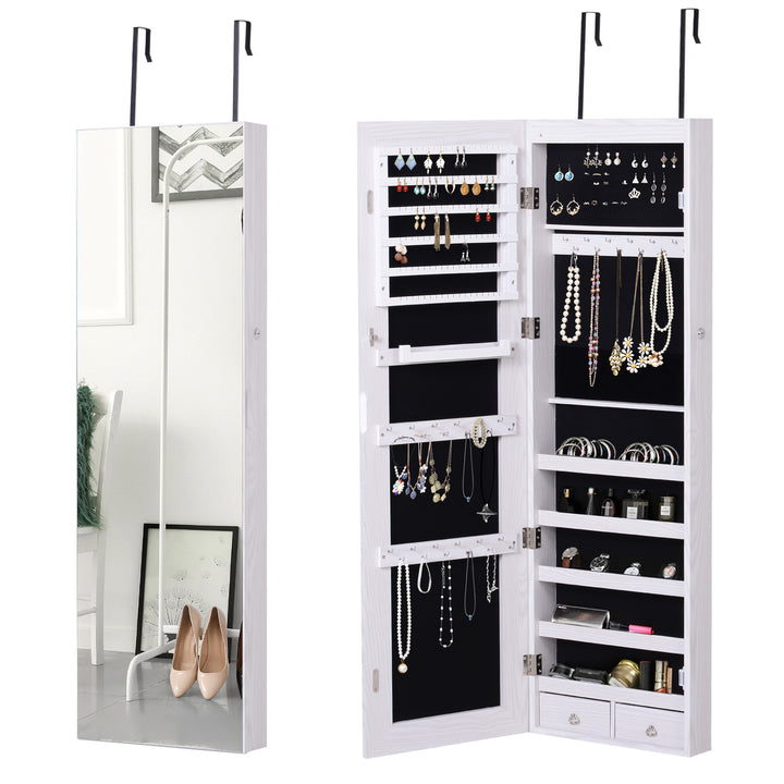 Mirrored Jewellery Cabinet