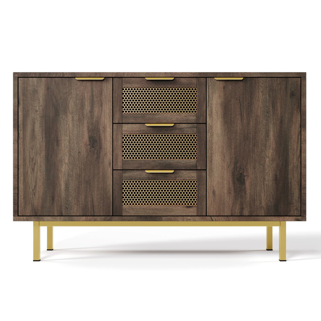 Sideboard Storage Cabinet Dresser with 3 Drawers