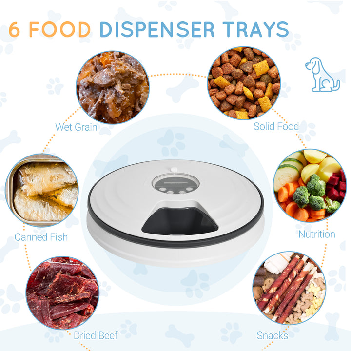 6-Meal Automatic Pet Feeder