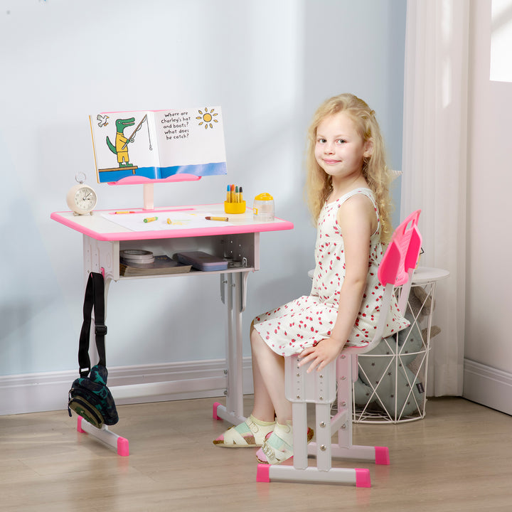 Children's Study Desk and Chair Set