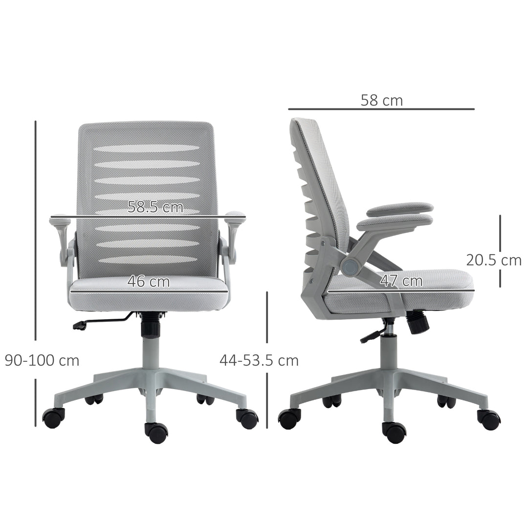 Vinsetto Mesh Office Chair, Grey