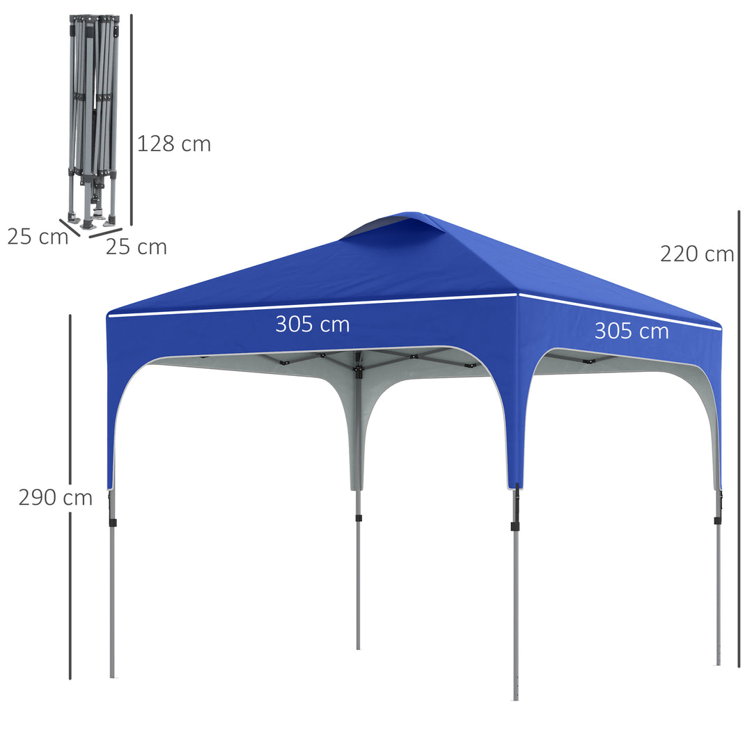 Pop Up Gazebo with Adjustable Height