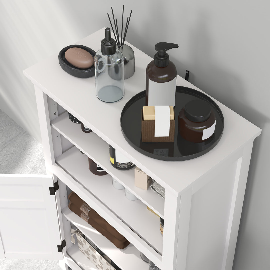 HOMCOM Multi-Storage Bathroom Cabinet