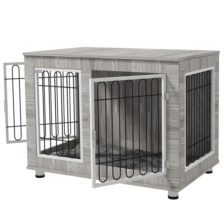 Indoor Dog Kennel w/ Soft Cushion