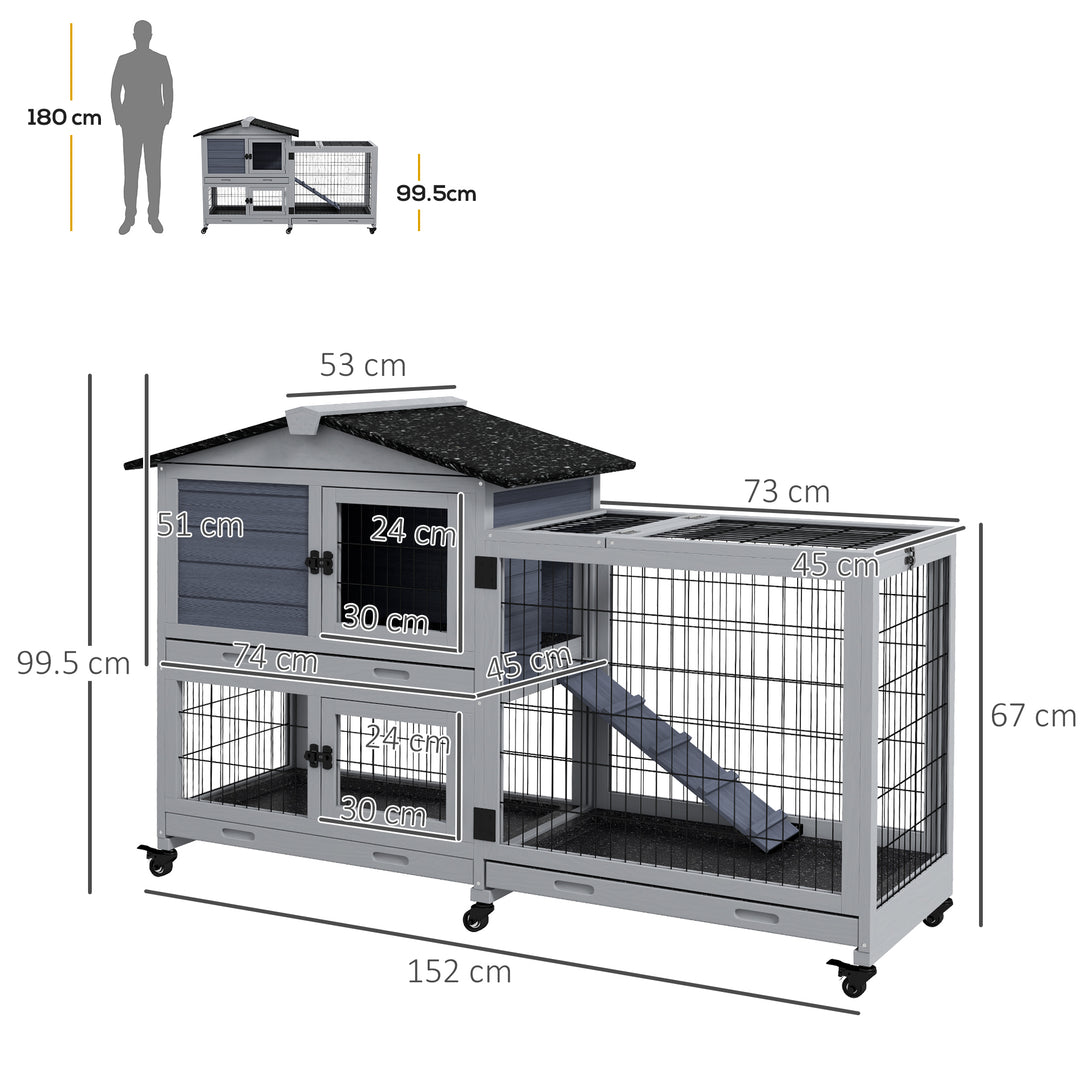 Portable Rabbit Cage