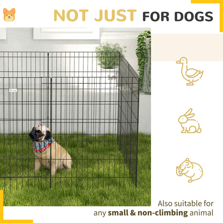 8 Panel DIY Dog Pen with Door