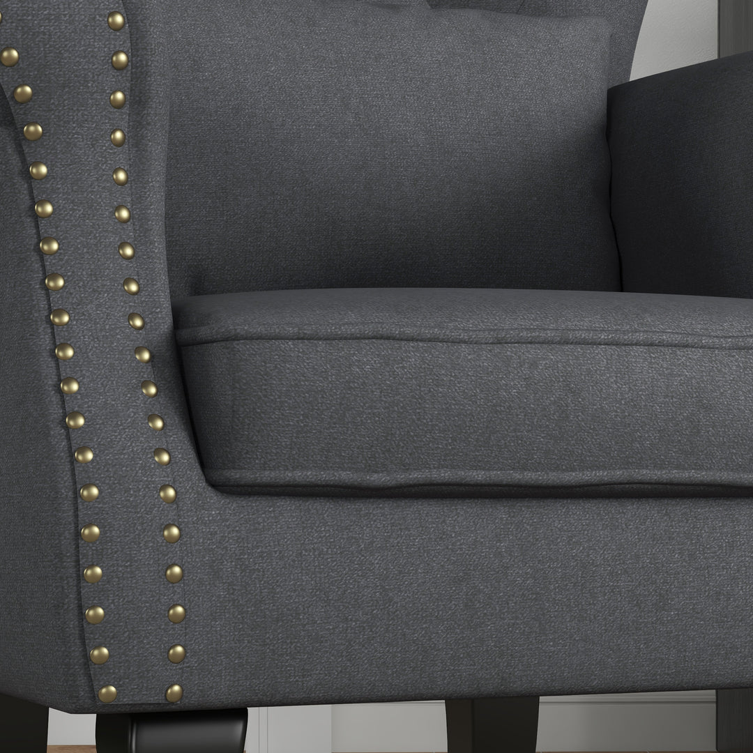 Chesterfield-style Accent Chair