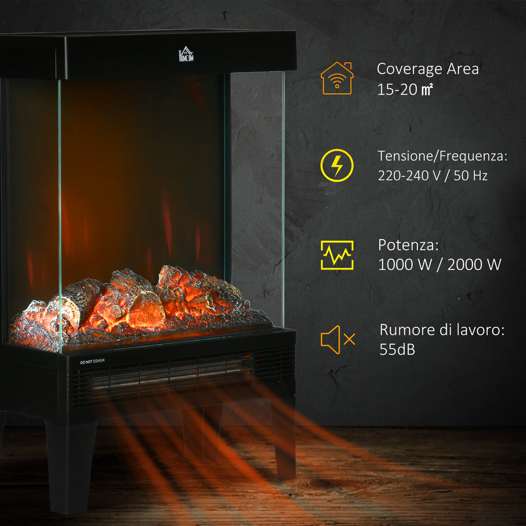 Freestanding Electric Fire