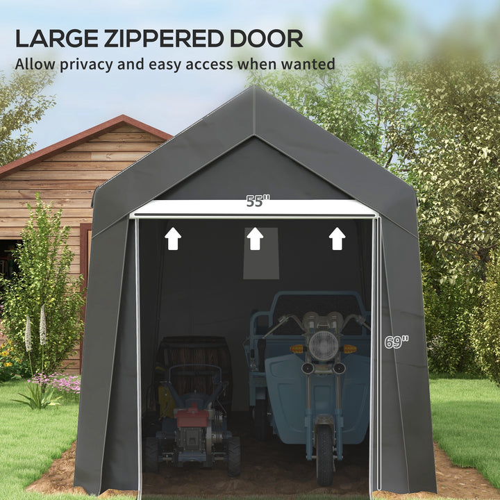 3.6 x 2.1m Portable Outdoor Shed