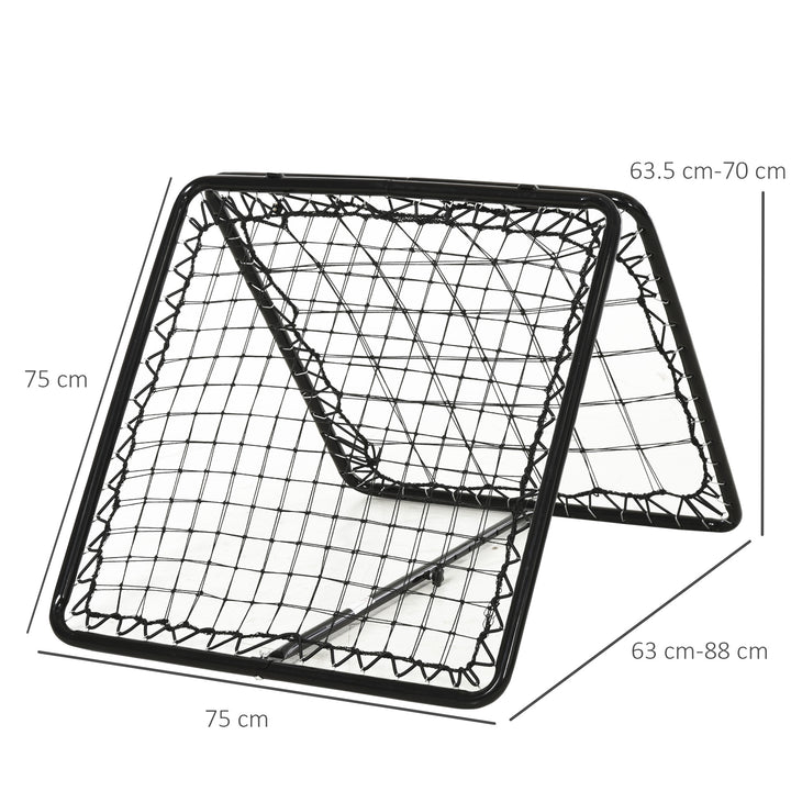 Rebound Trainer: Dual-Sided Net for Ball Sports Drills