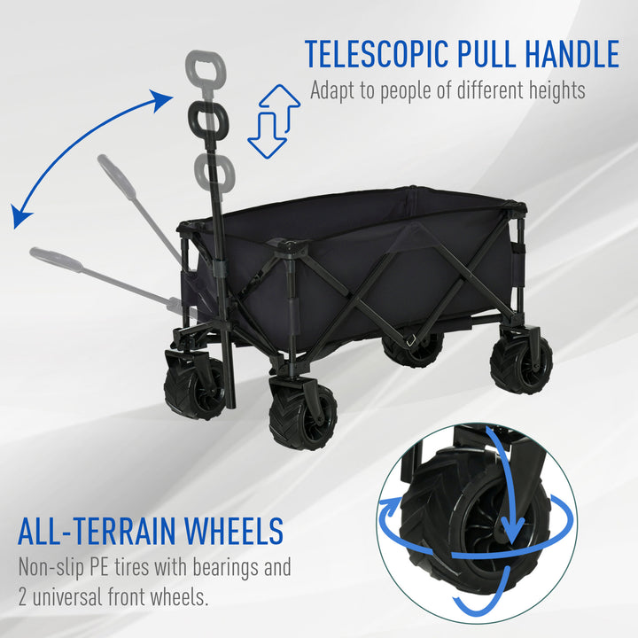 Folding Outdoor Utility Wagon