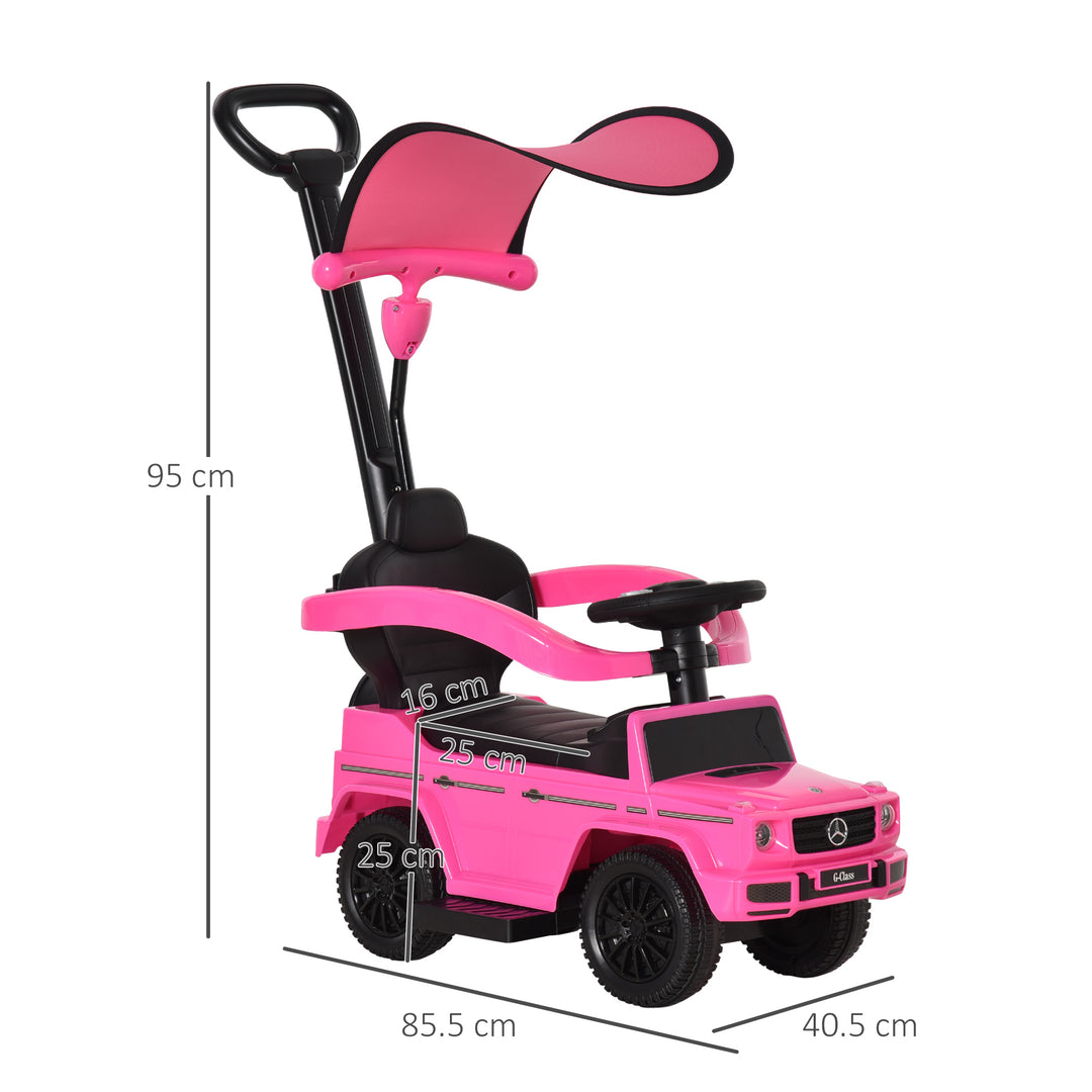 Mercedes-Benz G350 Push Car: Toddler Foot-to-Floor Slider with Steering Wheel