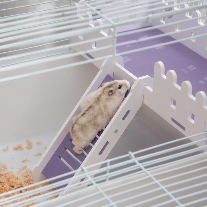 Two-Tier Hamster Cage