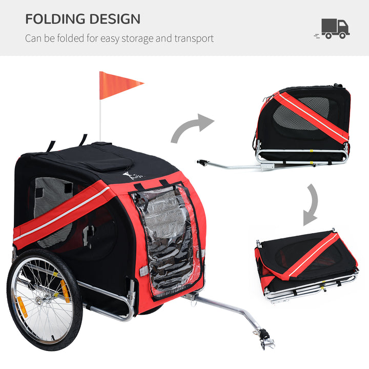 Folding Dog Bike Trailer