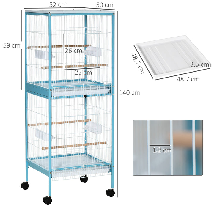 2-In-1 Large Bird Cage Aviary