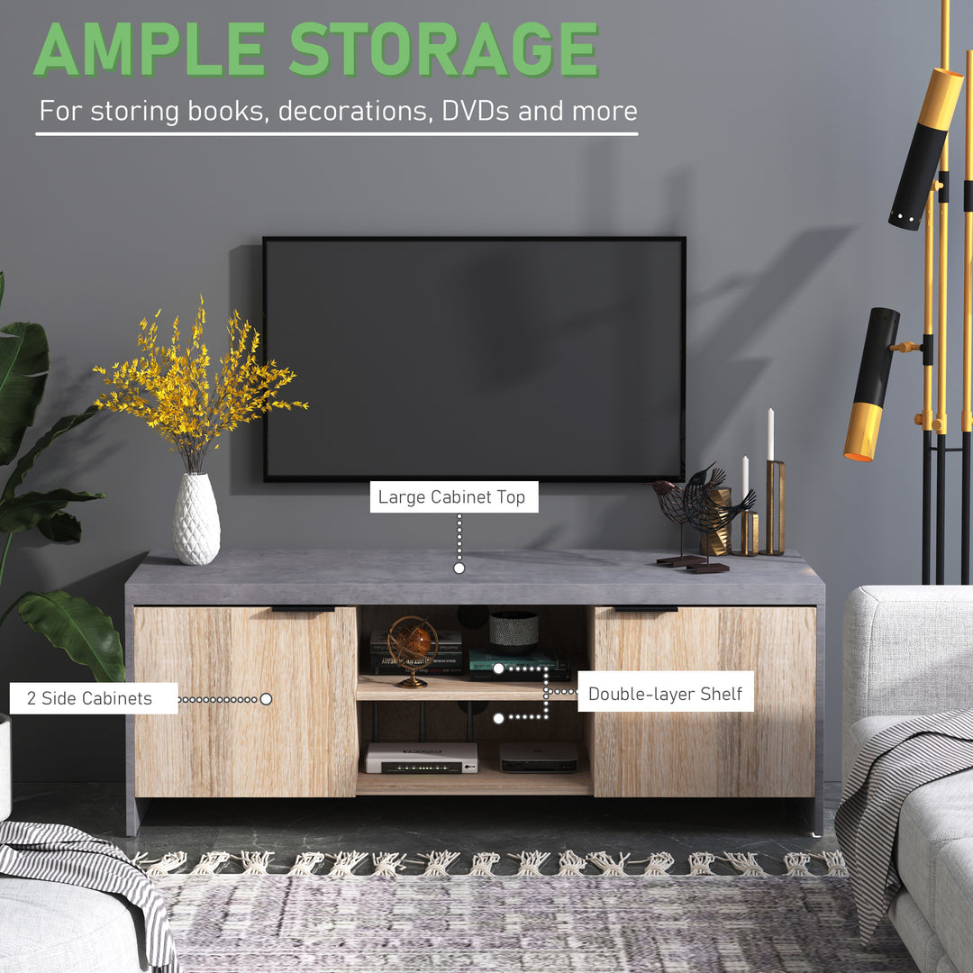 Wooden TV Unit 1.2M with Storage