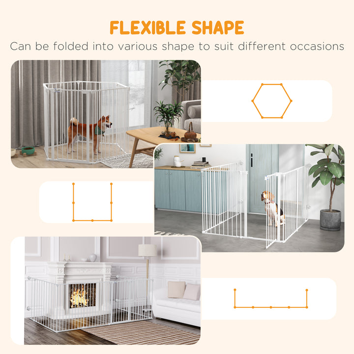 Foldable Metal Dog Playpen