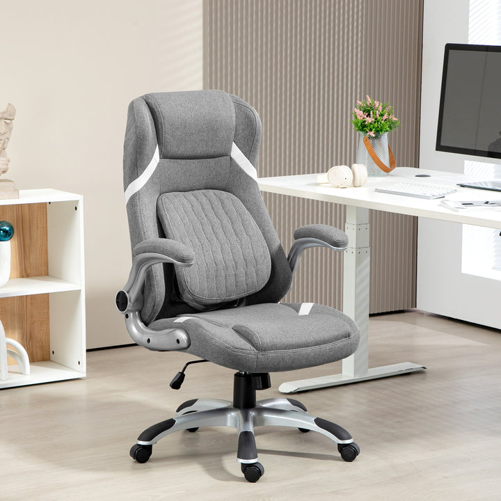 Vinsetto Ergonomic Desk Chair, Grey