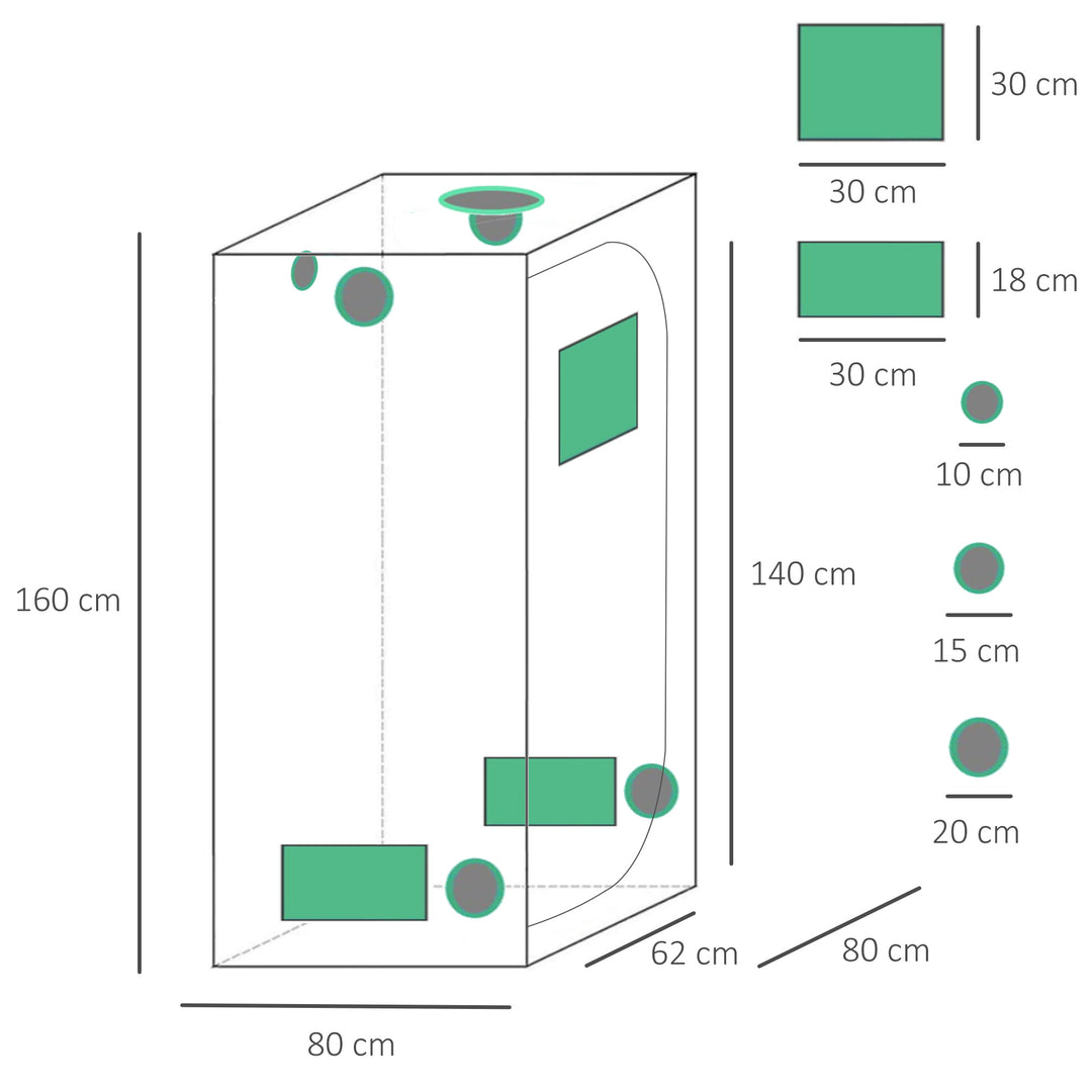 Hydroponic Plant Grow Tent