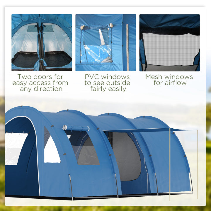 5-6 Man Tunnel Tent