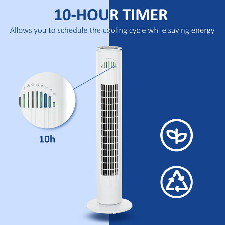 Tower of Cooling: Freestanding Fan with 3 Speeds