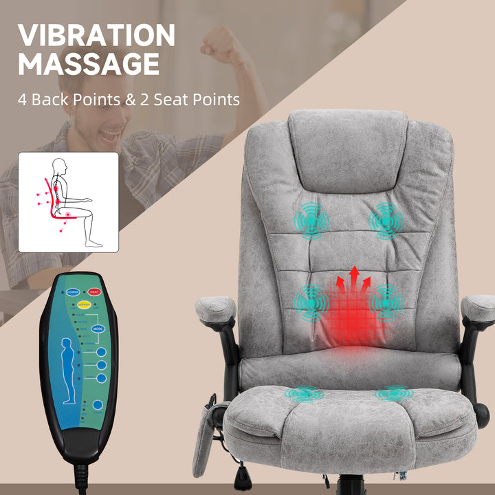 Vinsetto Heated Massage Recliner: 6 Massage Points