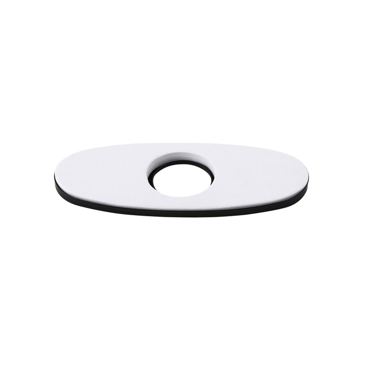 Tap Deck Plate Escutcheon for Monobloc Tap Installation Matte Black Finish