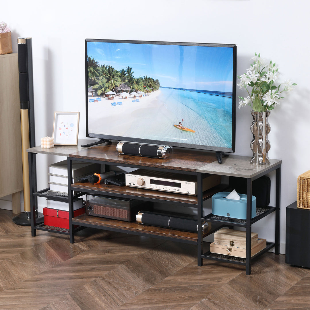 Industrial TV Stand for 65" Screens