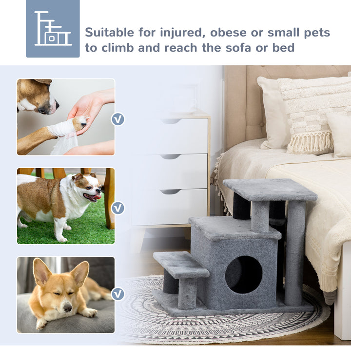 Pet Stairs: Adjustable Height Steps with Detachable Cover