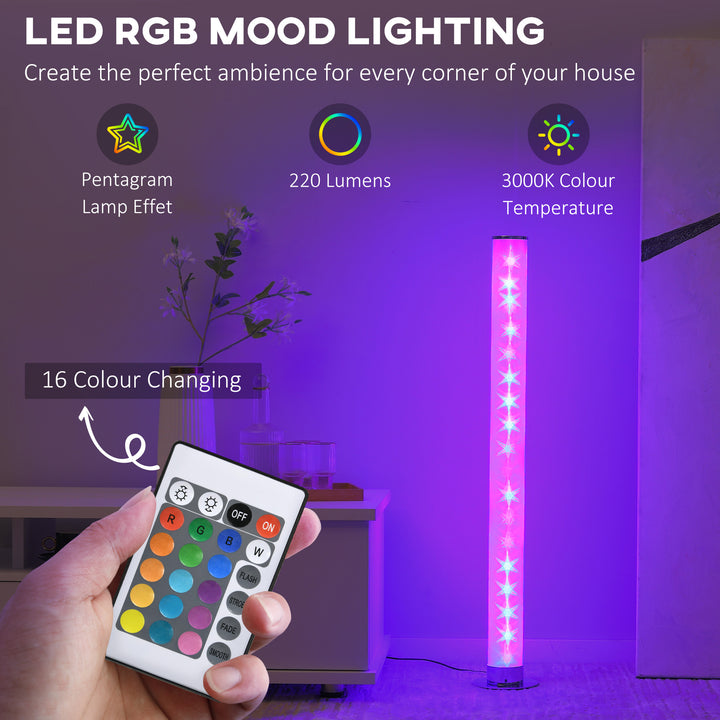 RGB Floor Lights with Dimmable LED