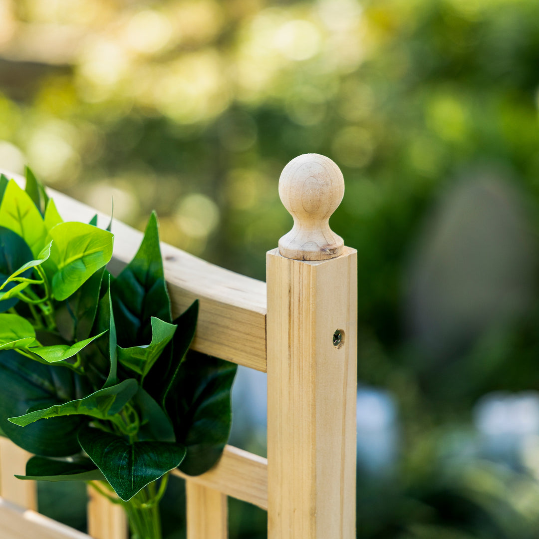 Garden Planters with Trellis for Climbing Vines