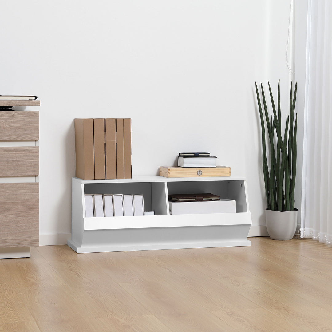 Display Storage Unit 2 Cube Cabinet for Living Room