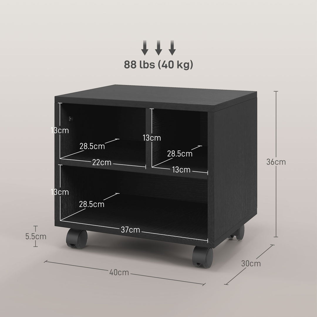 2-Tier Printer Stand with Storage