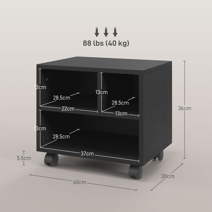 2-Tier Printer Stand with Storage