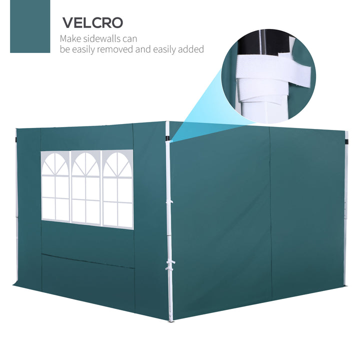 3m Gazebo with Versatile Exchangeable Side Panel