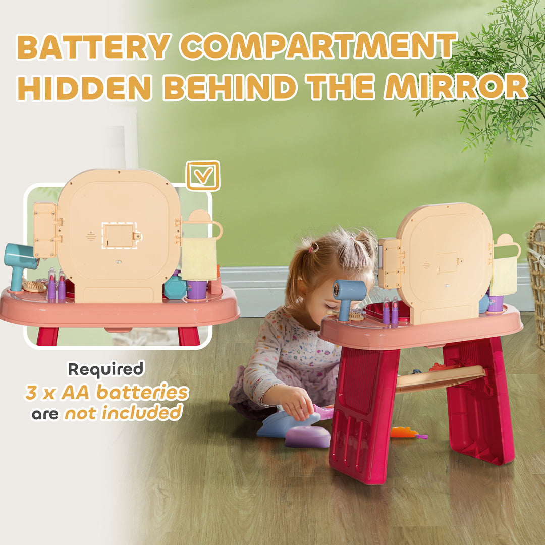 Kids Dressing Table with Mirror