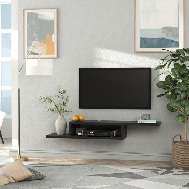 Wall-Mounted Media Console