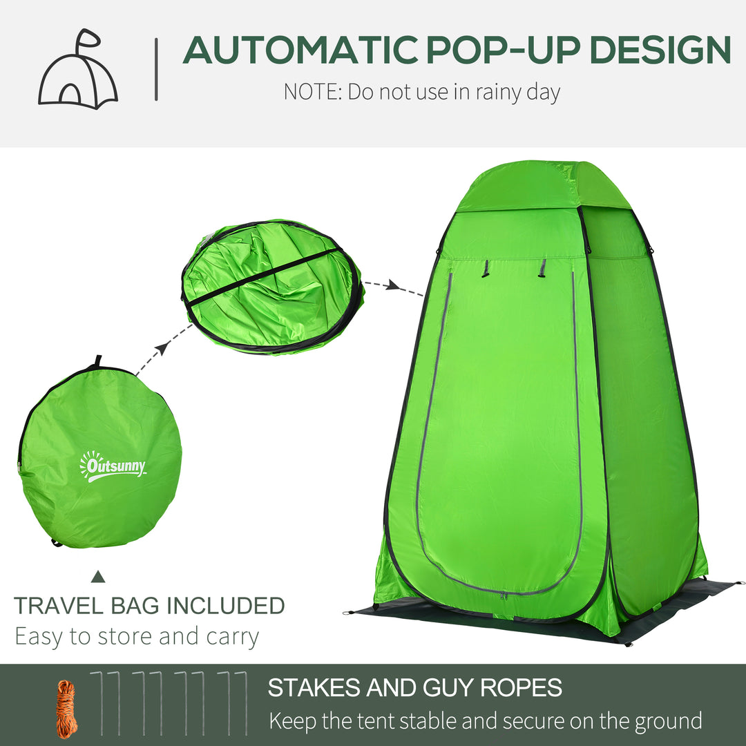 Camping Shower Tent Pop Up Toilet Privacy for Outdoor Changing Dressing Bathing Storage Room Tents