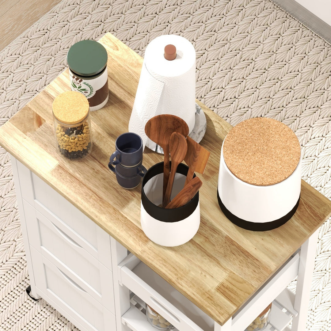 Rolling Kitchen Island Cart