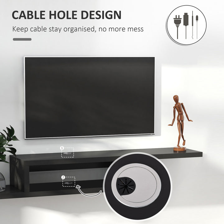 Wall-Mounted Media Console