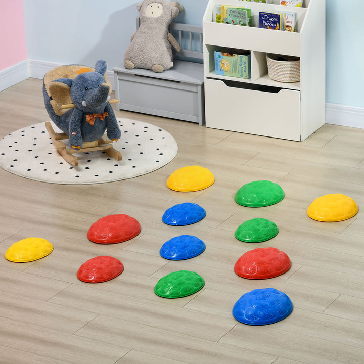 8Pcs Kids Stepping Stones with Non-Slip Mats