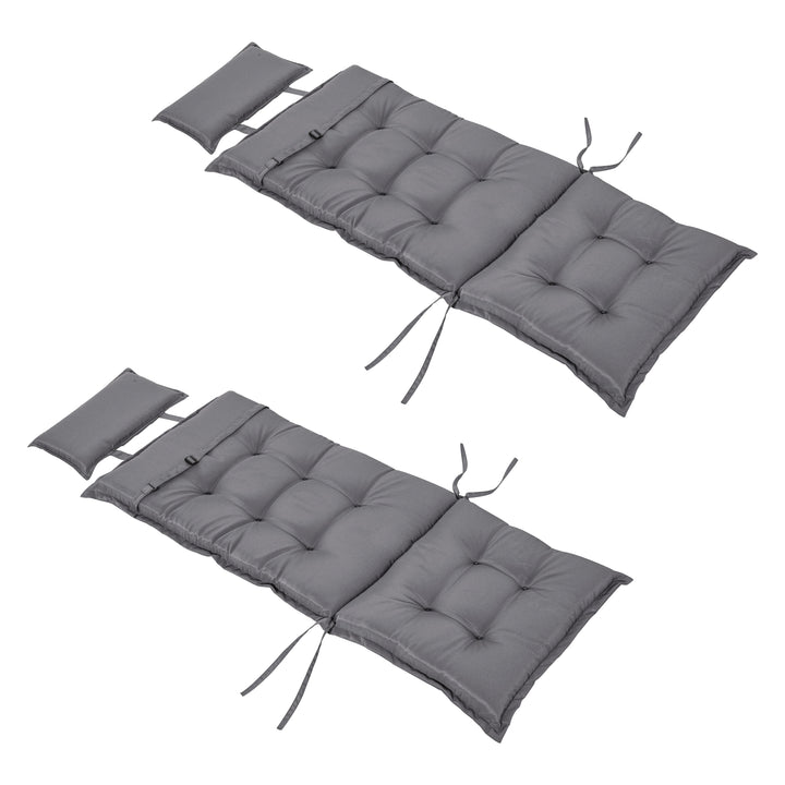 Set of 2 Outdoor Chair Cushions